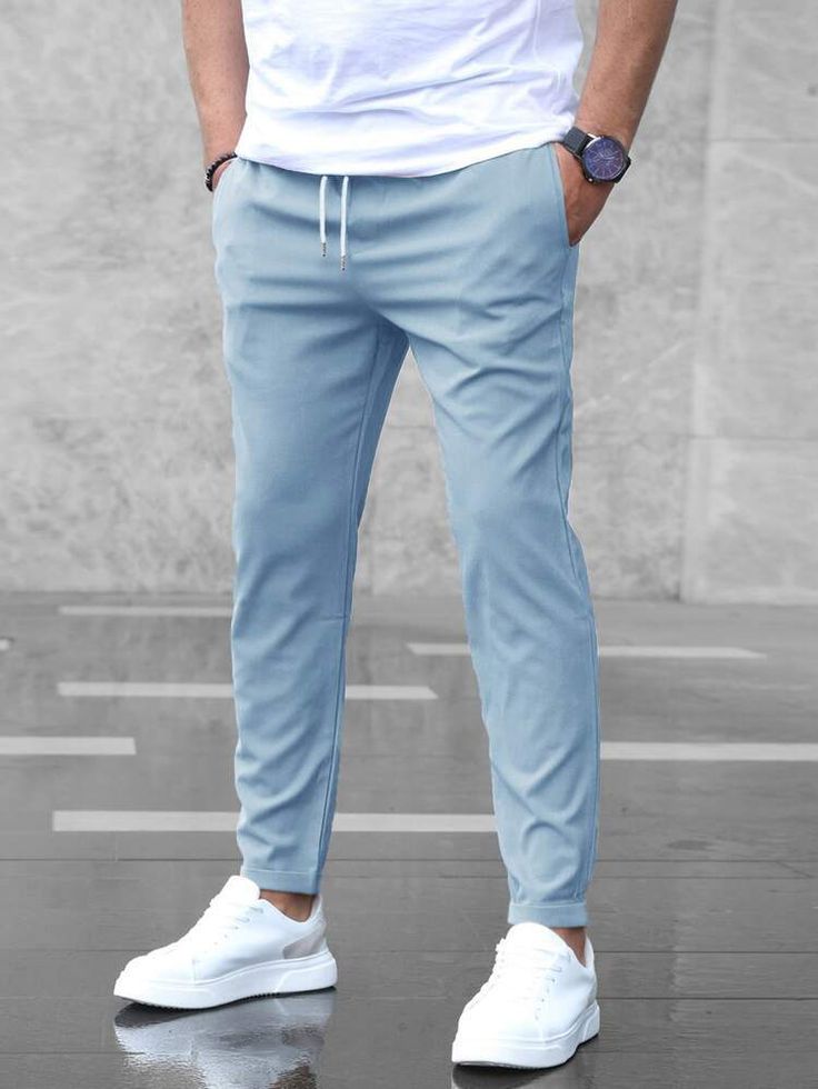 Casual Straight Spandex