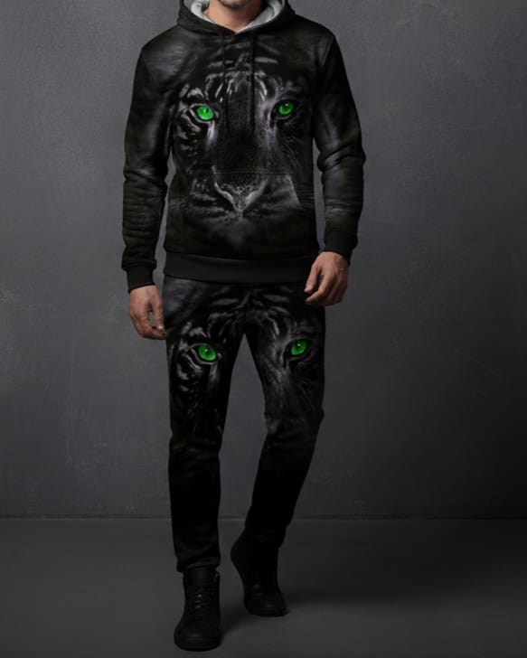 Printed Tiger Tracksuit