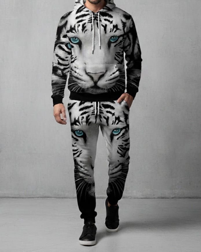 Printed Tiger Tracksuit