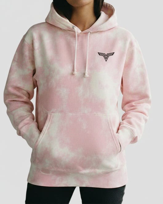 Ladies Tie Dye Hoodie
