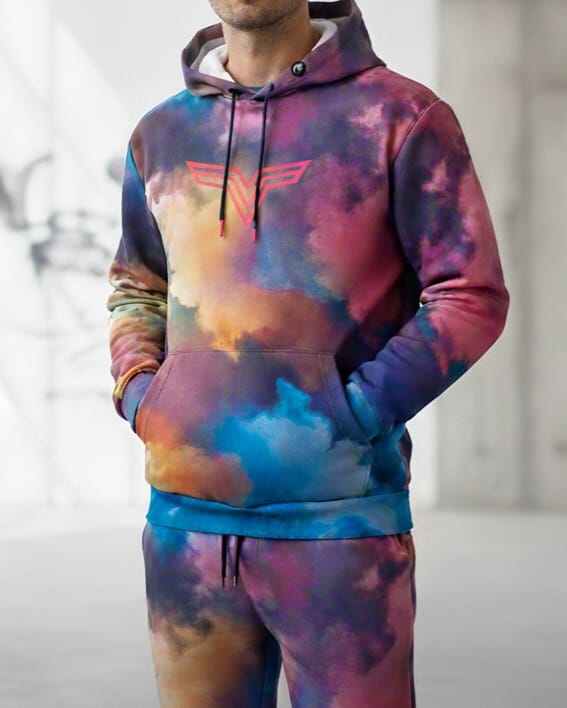 Men's Tie Dye Hoodie