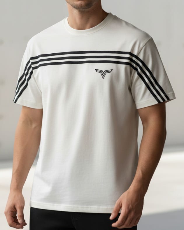 Boys Half Sleeve Stripe T-shirt