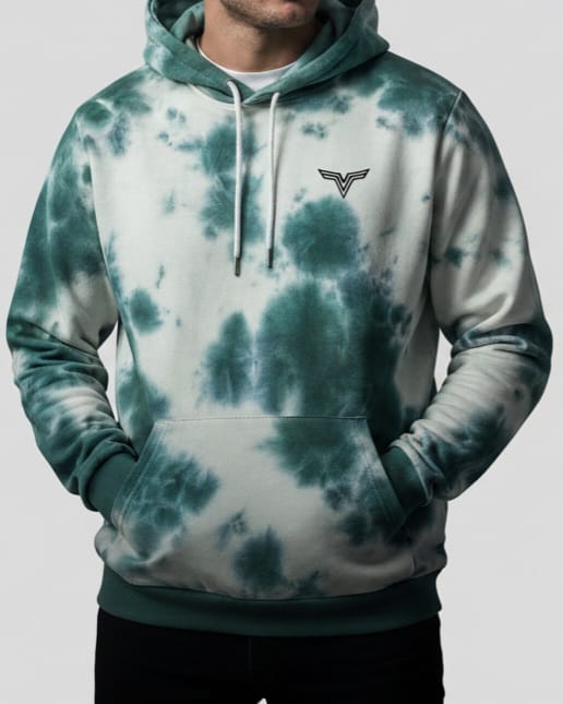 Men's Tie Dye Pullover Hoodie