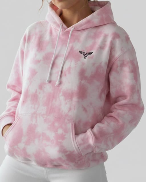 Ladies Tie Dye Hoodie