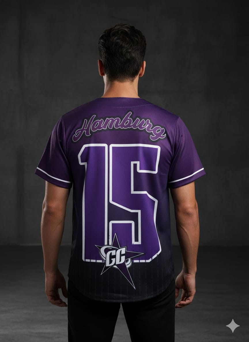 Cheer Team Baseball Jersey