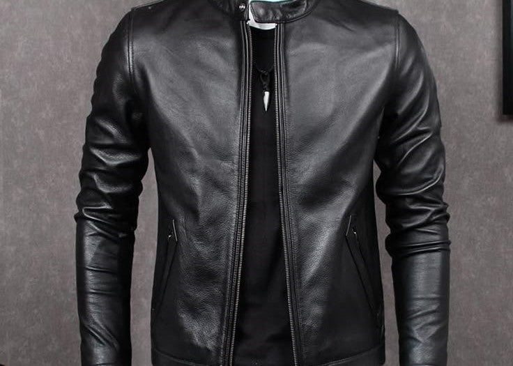 Vintage Faux Leather Jacket