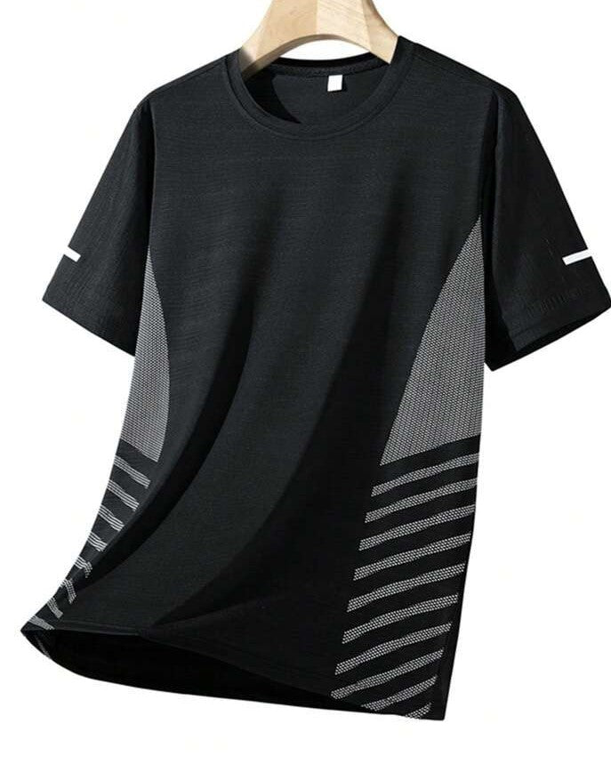 Summer Ice Silk Quick Dri T-Shirt